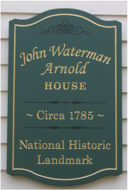 Warwick Historical Society Sign